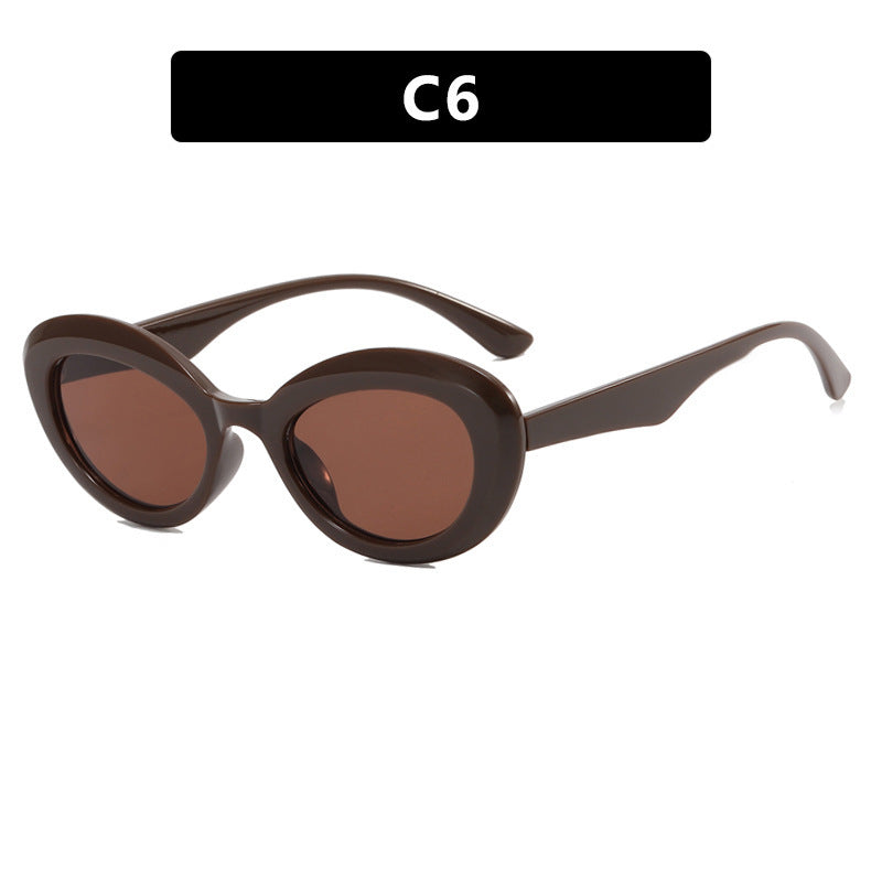 Wholesale Cat Eye Oval Sunglasses AC